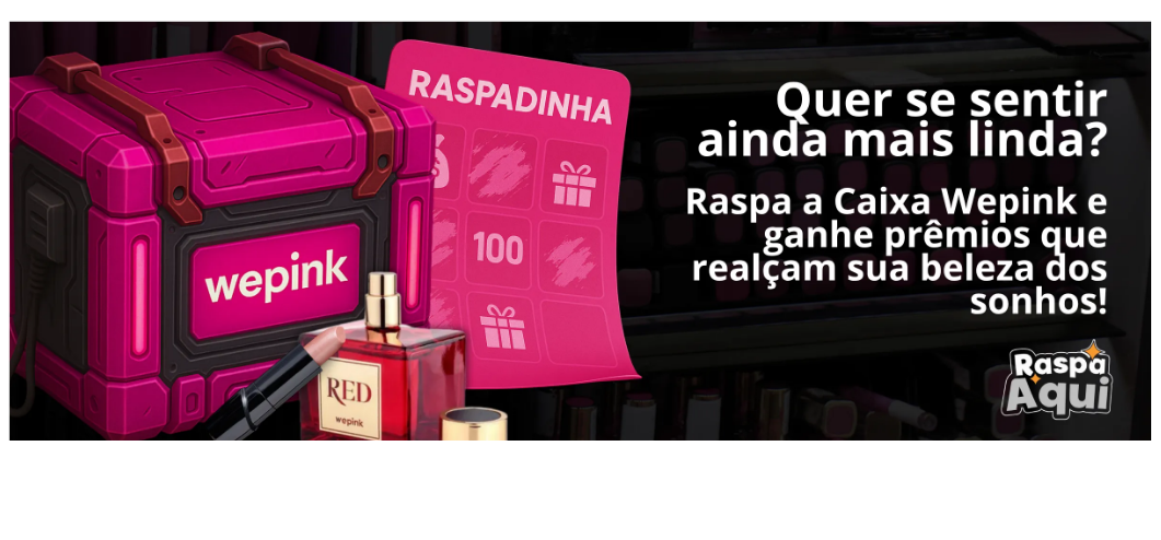 Banner Raspadinha WePink